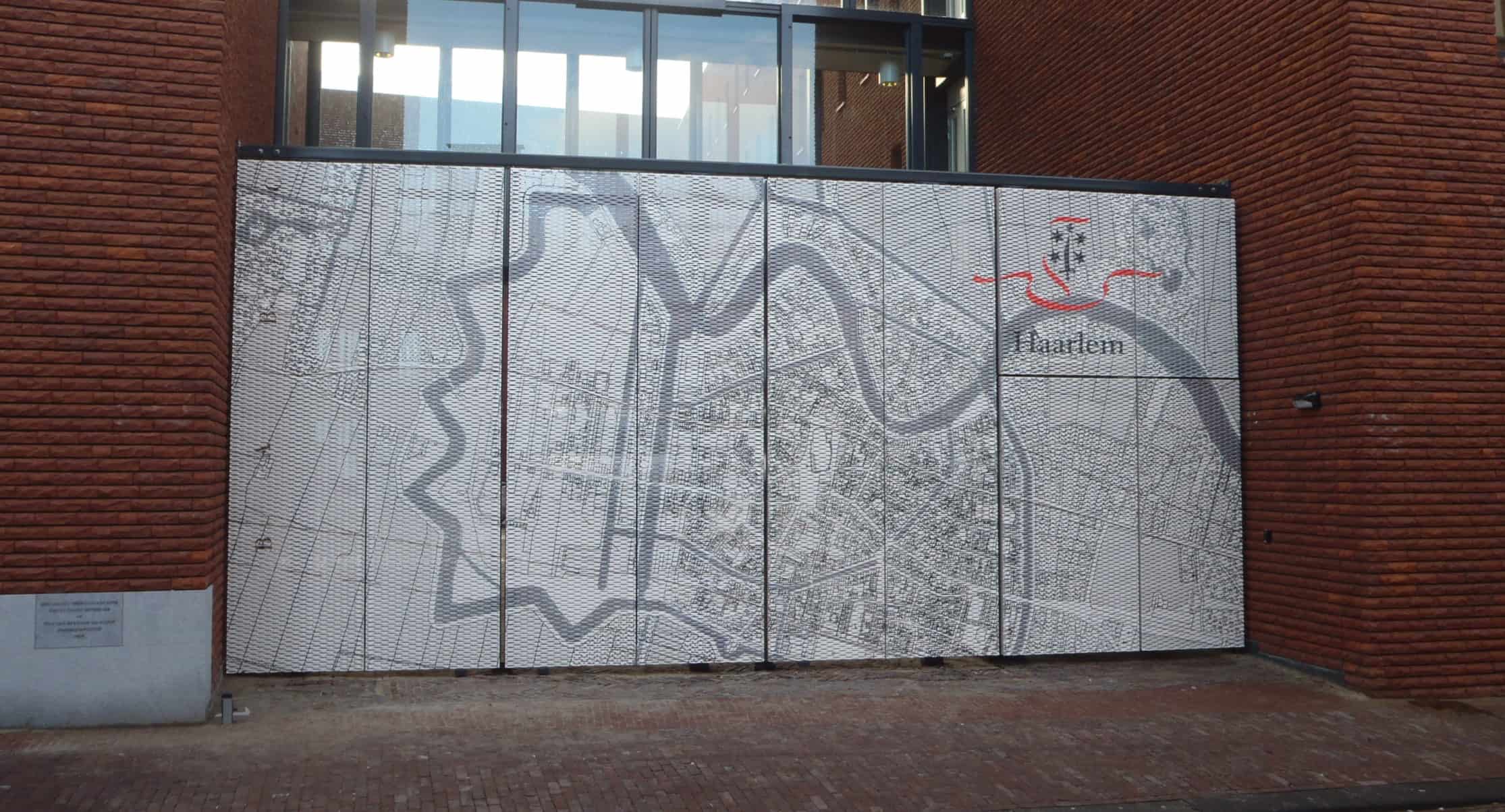 Zijlpoort Haarlem screen by Metadecor