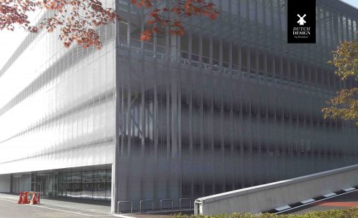 DDBM Hyundai Training Center South Korea Expanded metal facade