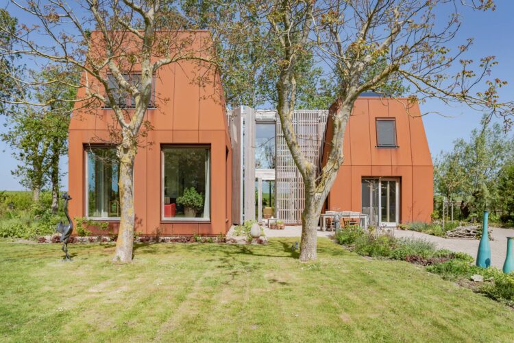 Metadecor-façade cladding-Corten steel-MD Flack-MD Lamel-Villa Noorderlaan in Hippolytushoef2