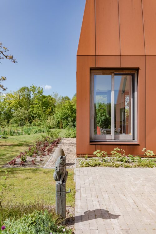 Metadecor-façade cladding-Corten steel-MD Flack-MD Lamel-Villa Noorderlaan in Hippolytushoef3
