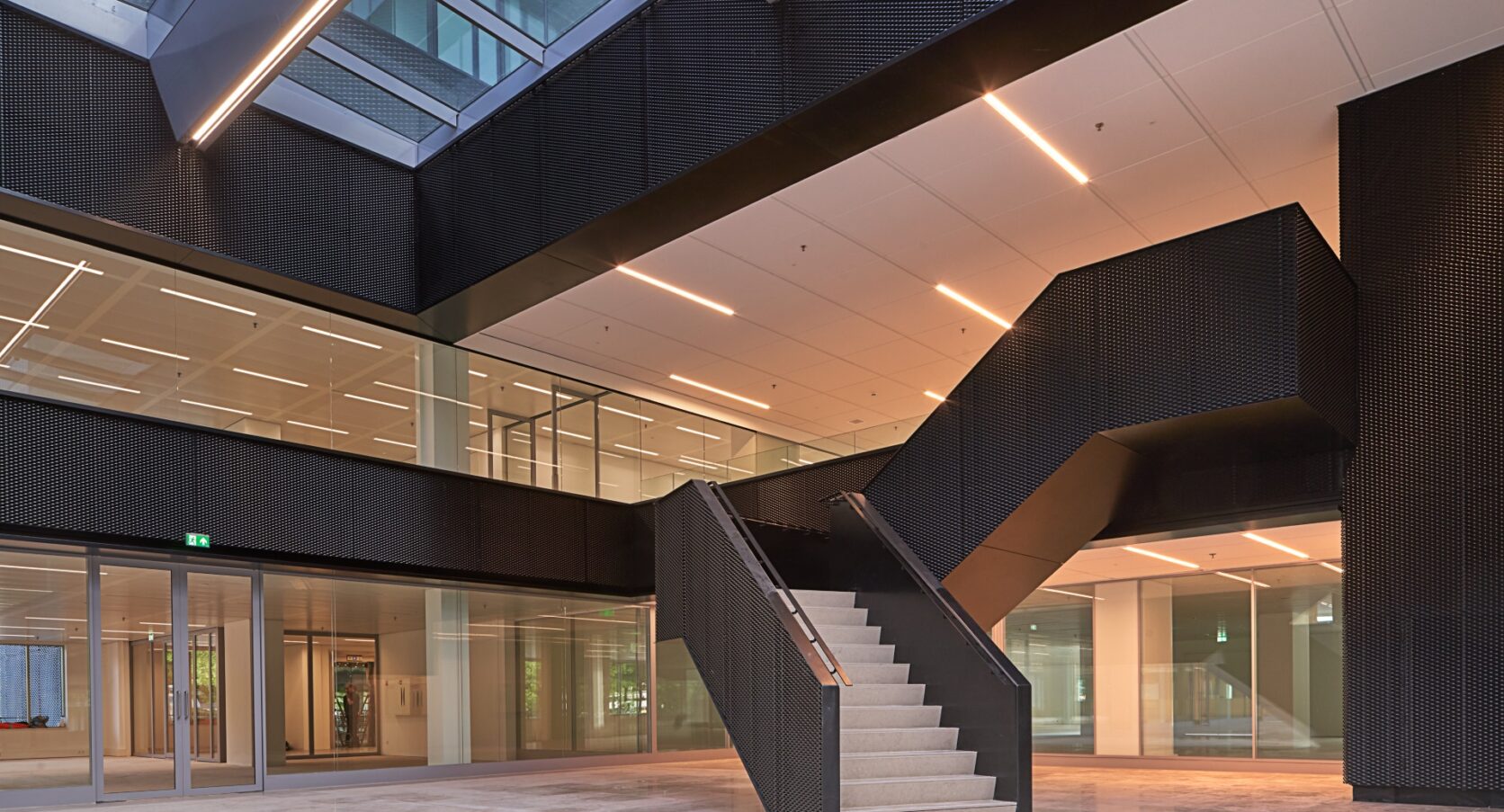 expanded metal facade